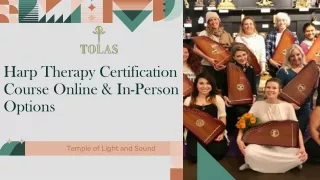 Harp Therapy Certification Course – Online & In-Person Options