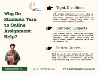 Why Do Students Turn to Online Assignment Help?