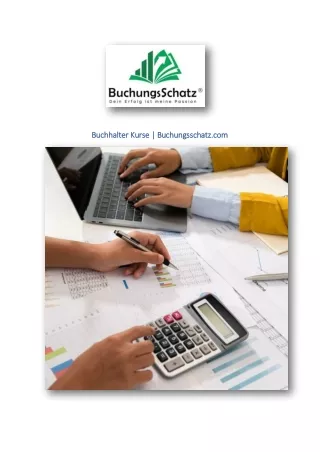 Buchhalter Kurse | Buchungsschatz.com