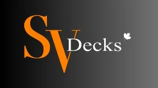 Custom Deck Contractor