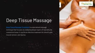 Relax and Heal with Deep Tissue Massage Treatment