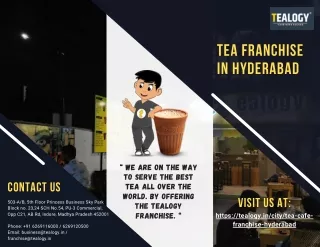 Tea Franchise in Hyderabad