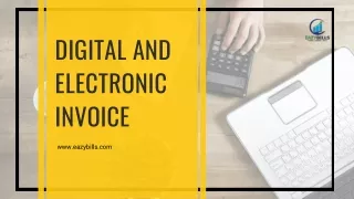 Difference Between Digital and Electronic Invoice