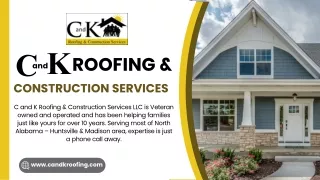 Roof Replacement New Market | C and K Roofing & Construction Services