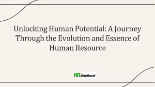 HR Definition