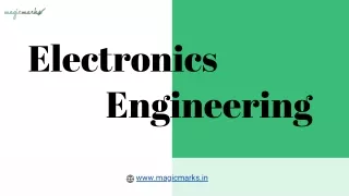 Transform Your Electronics Engineering Learning with Magic Marks