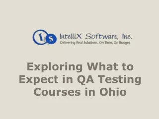 Perfect Software Testing Course Nearby