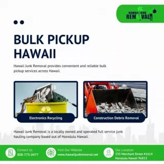 Bulk Pickup Hawaii