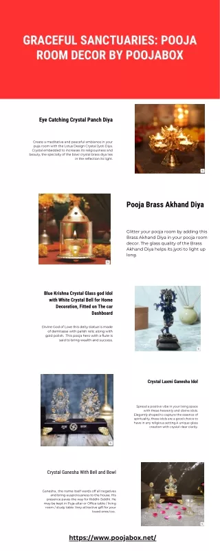 Graceful Sanctuaries Pooja Room Decor by Poojabox
