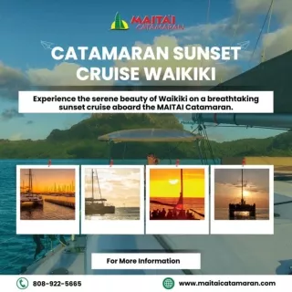 Catamaran Sunset Cruise Waikiki