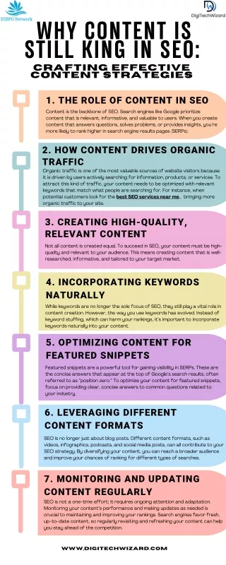 Why Content is Still King in SEO: Crafting Effective Content Strategies