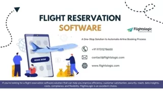 Flight Reservation Software