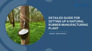 Natural Rubber Manufacturing Plant Project Report