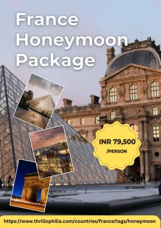 France Honeymoon Package