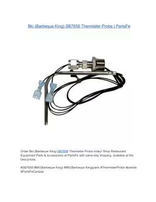 Bki (Barbeque King) SB7656 Thermister Probe | PartsFe