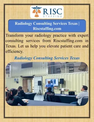 Radiology Consulting Services Texas   Riscstaffing.com