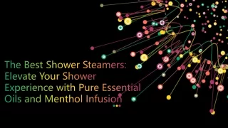 The Best Shower Steamers Elevate Your Shower Experience with Pure Essential Oils and Menthol Infusion