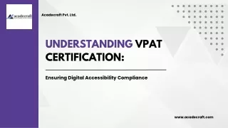 Understanding VPAT Certification: Ensuring Digital Accessibility Compliance
