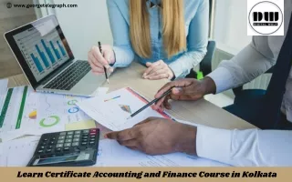 Advance Your Career with George Telegraph's Financial Accounting Course