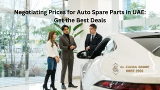 Negotiating Prices for Auto Spare Parts in UAE