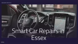 Essex Smart Repairs based in Essex can repair most car scratches