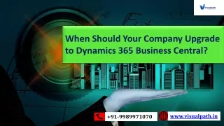 Dynamics Business Central Training in Ameerpet | D365 Business Central Training