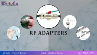 RF Adapters PPT