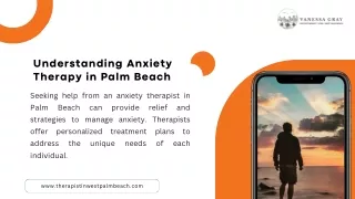 Anxiety Treatment West Palm Beach, Anxiety Therapist in Palm Beach