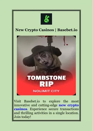 New Crypto Casinos  Basebet.io