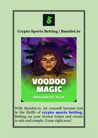 Crypto Sports Betting  Basebet.io