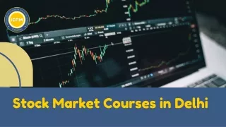 Stock Market Courses in Delhi