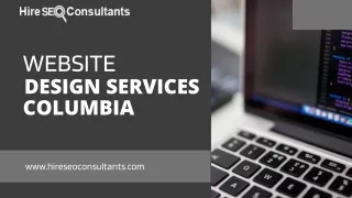 Professional Website Design Services Columbia