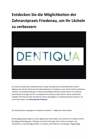 zahnarztpraxis für implantate steglitz