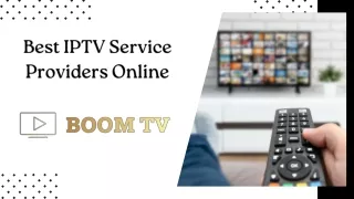 Best IPTV Service Providers Online