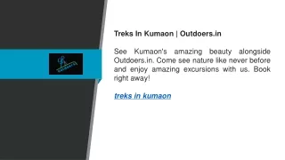 Treks In Kumaon  Outdoers.in