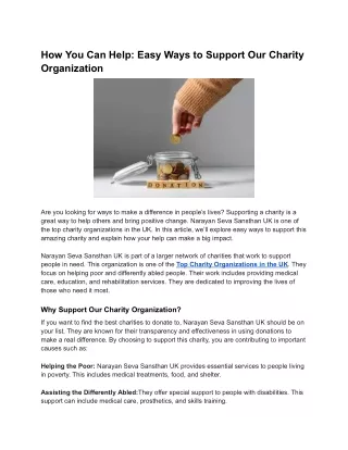 How You Can Help_ Easy Ways to Support Narayan Seva Sansthan UK