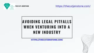 Avoiding Legal Pitfalls When Venturing into a New Industry