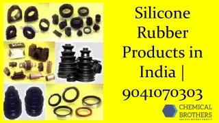 Silicone Rubber Products in India | 9041070303