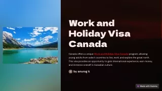 Unlock Your Canadian Adventure with a Working Holiday Visa