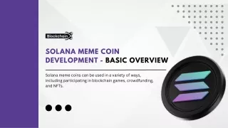 Solana meme coin development-Basic overview