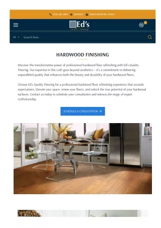 Hardwood Finishing