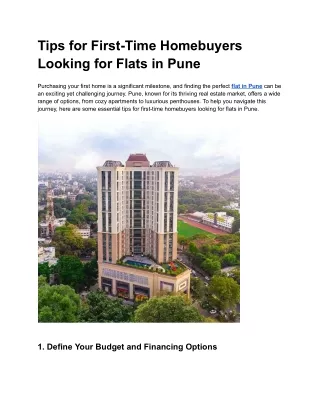 Flats for Sale in Baner | Premium Options by Abil Group