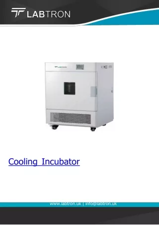 Cooling-Incubator