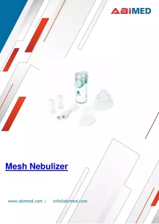 Mesh-Nebulizer