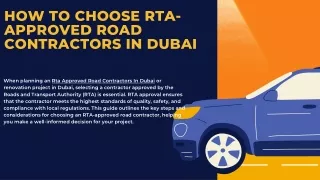 Common Challenges Faced by Road Contractors in Dubai