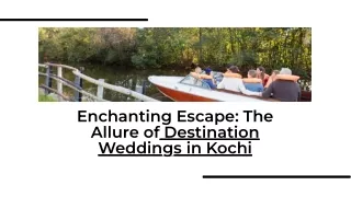 Destination Wedding In Kochi