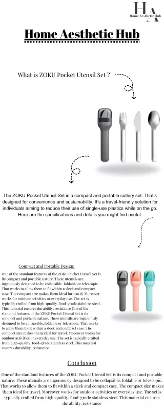 _ZOKU Pocket Utensil