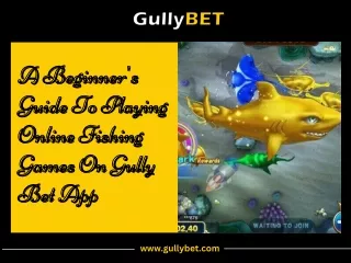 A Beginner's Guide To Playing Online Fishing Games On Gully Bet App