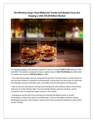 Whiskey Market