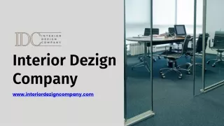 Commercial Fit Out Company in Dubai Collaborate with Top Interior Designers